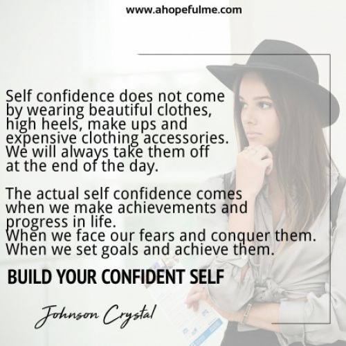 Build your confident self 