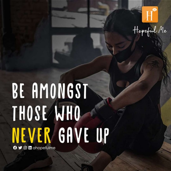 DO NOT GIVE UP