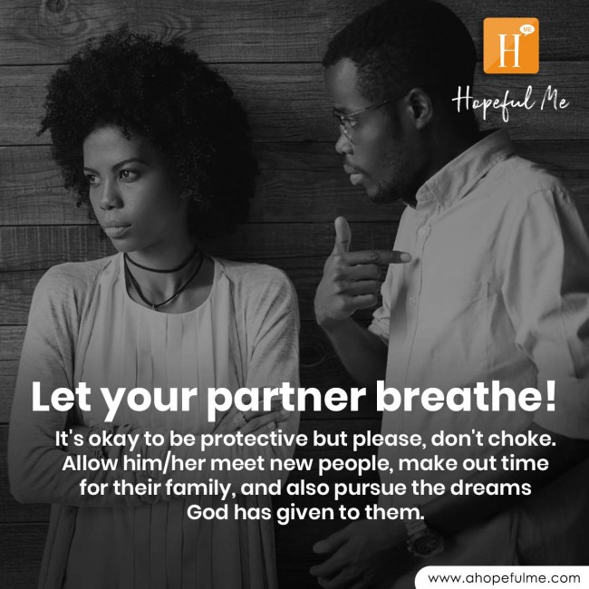 Let your partner breathðŸ˜‚