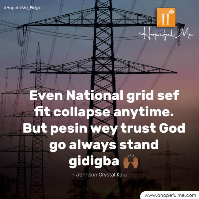 National grid fit collapse anytime