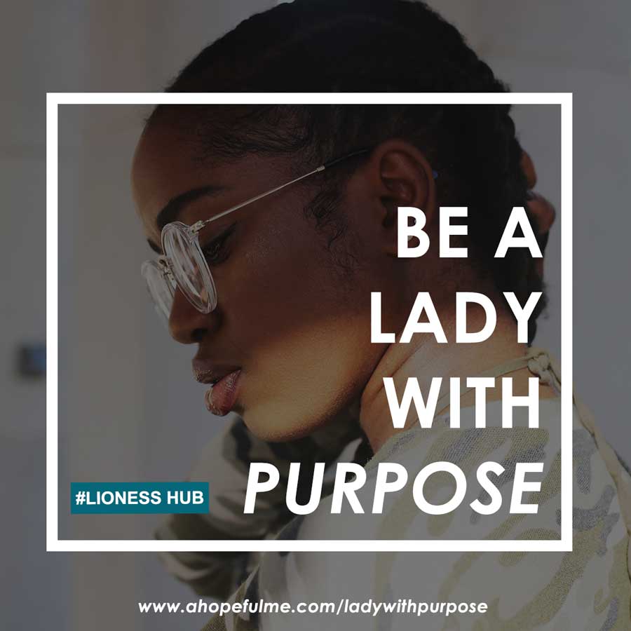LADY WITH PURPOSE