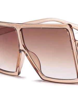 Unique big frame sunglassses