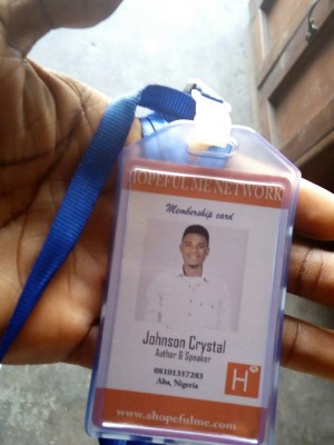 Hopeful Me ID card